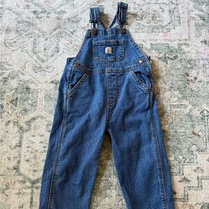 Carhartt Kids Denim Blue Overalls